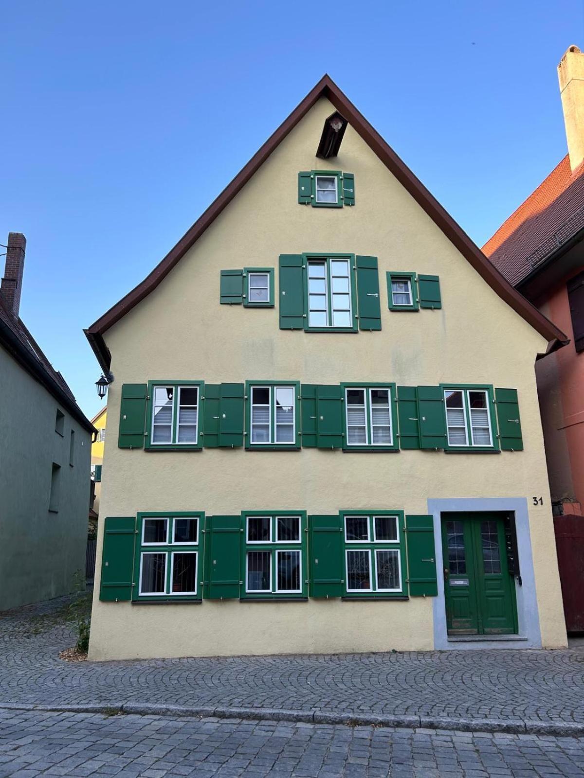 Dornroeschen Apartment Dinkelsbuehl Exterior photo
